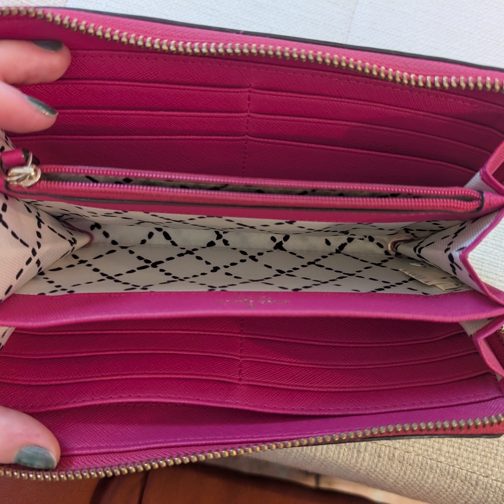 Kate Spade Pink Wallet - Picture 9 of 12